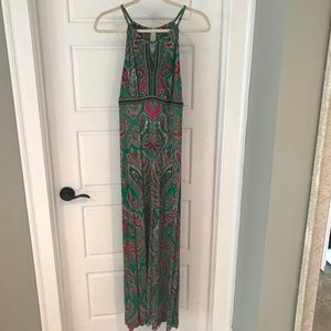 INC Maxi Dress with beading on bodice - MP